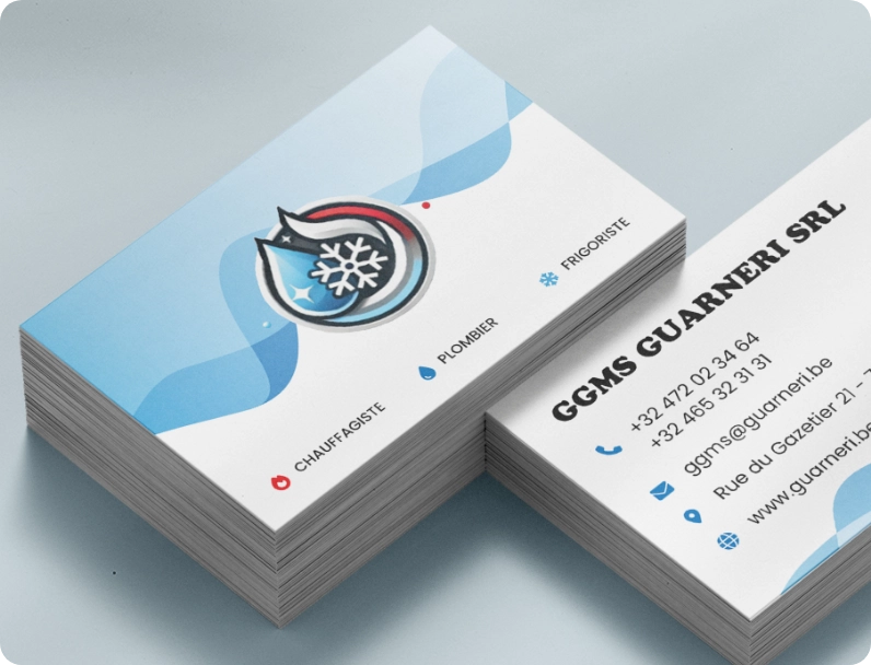 Cartes de visite client GGMS